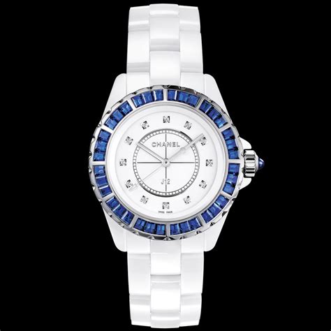 chanel watch white sapphire|chanel j12 phantom.